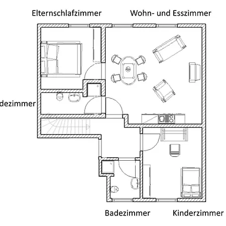 Schwalbenhof Dressler Und Duss Fuer 6 * Bad Herrenalb